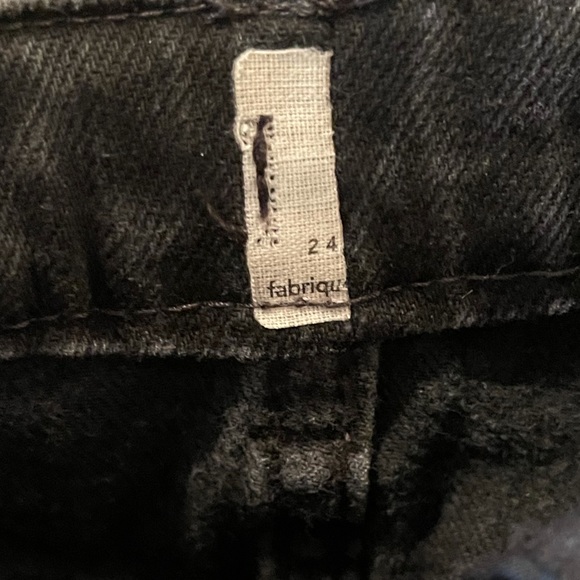 We The Free Black Denim Skirt - Picture 8 of 8